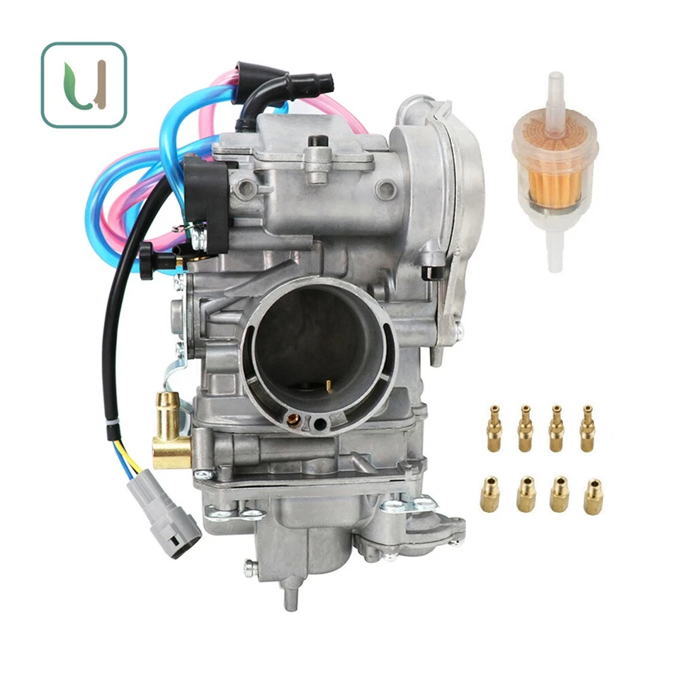 Para Yamaha YZ400F YZ450F Carburador y Empuñaduras Giratorias y Cable de Acelerador Nuevo Foto 4 de 4