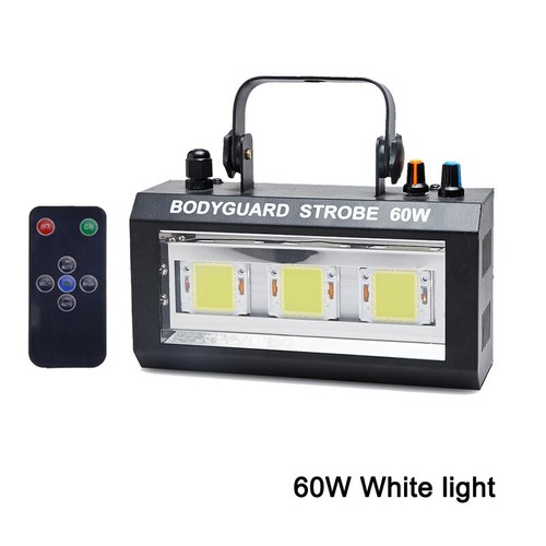 LED Strobe Lights 40W 60W 80W Disco DJ Flashing Sound Activated Stage Lamp - Picture 15 of 18