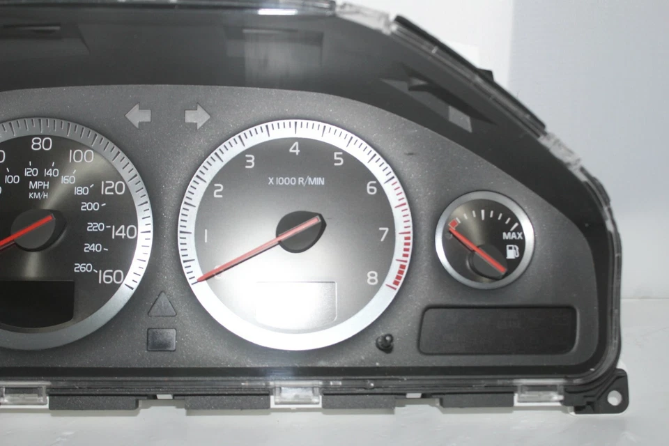 Medidores de painel de instrumentos velocímetro 2005 Volvo S80 B08690 - Imagem 3 de 4
