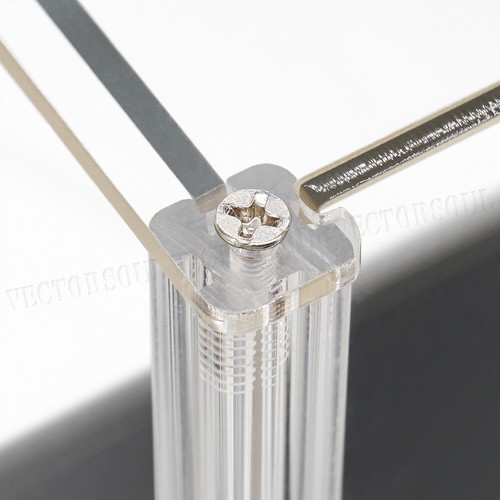 20" Large Acrylic Display Case Dustproof Clear Box Action Figures Self-Install - Picture 10 of 12
