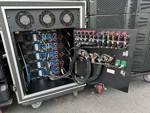 (12) JBL VTX-V20 LINE ARRAY W/ TRANSPORTCART AND CROWN AMPS (THS) - Picture 18 of 19