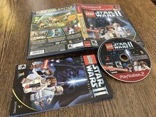 LEGO Star Wars II: The Original Trilogy (Sony PlayStation 2, 2006) Used Ps2 Jedi