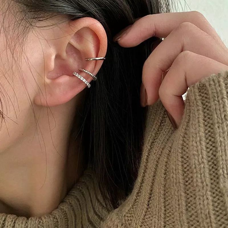 Minimalist clip hotsell on earrings