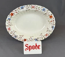 Spode WICKER DALE 9” Oval Vegetable Bowl: MINT