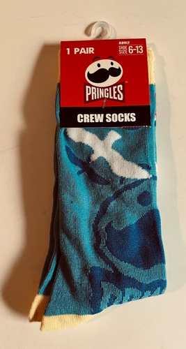 NEW! CRAZY UNIVERSE ~ PRINGLES CREW SOCKS ~ SHOE SIZE 6-13 ~ 1 or ALL ~ 1+ SHIP - Picture 5 of 10