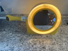 Lady Kenmore Look-a-light Double Sided Hand Held Makeup Mirror USED