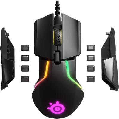 Mouse Da Gioco SteelSeries Rival 600 - 12.000 CPI, Pesi Regolabili, Doppio Sensore - Foto 3