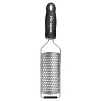 Microplane Gourmet Grobreibe KüChenreibe Edelstahl Gummifuß L 31,5 Cm