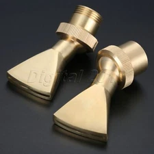 1"-1/2" Brass Fan Shape Fountain Nozzle Sprinkler Water Garden Pond Spray Head
