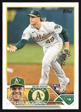 2023 Topps David MacKinnon #276 Rookie RC Oakland Athletics
