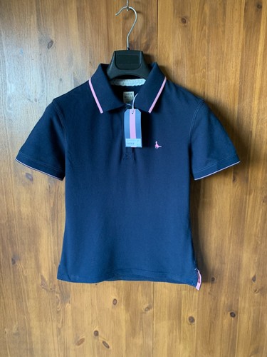 RRP £35 - JACK WILLS POLO T-SHIRT Navy 