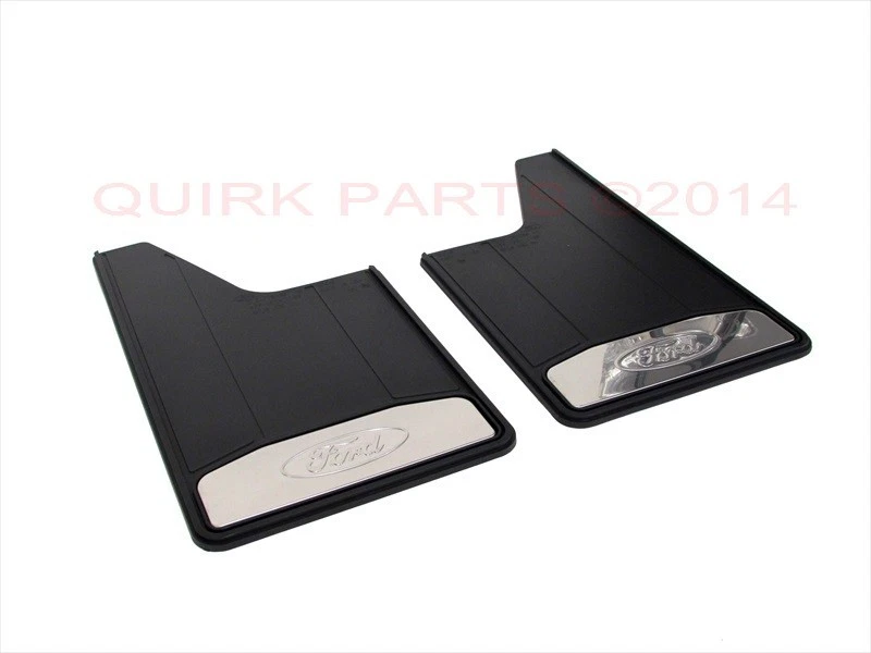 Guardabarros delanteros de alta resistencia para Ford F150 2011-2014 e inserto brillante OEM Foto 2 de 4