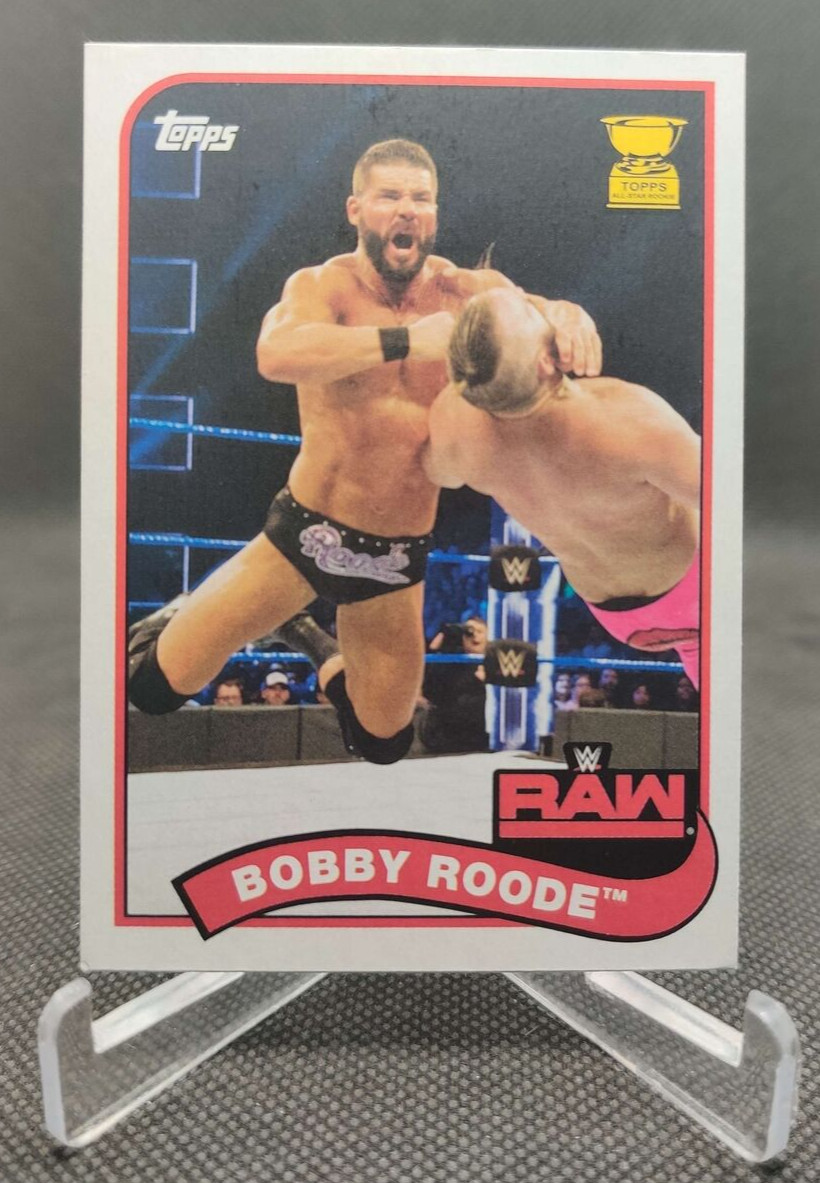 2018 Topps Heritage WWE Rookie Cup #14 Bobby Roode wrestling card