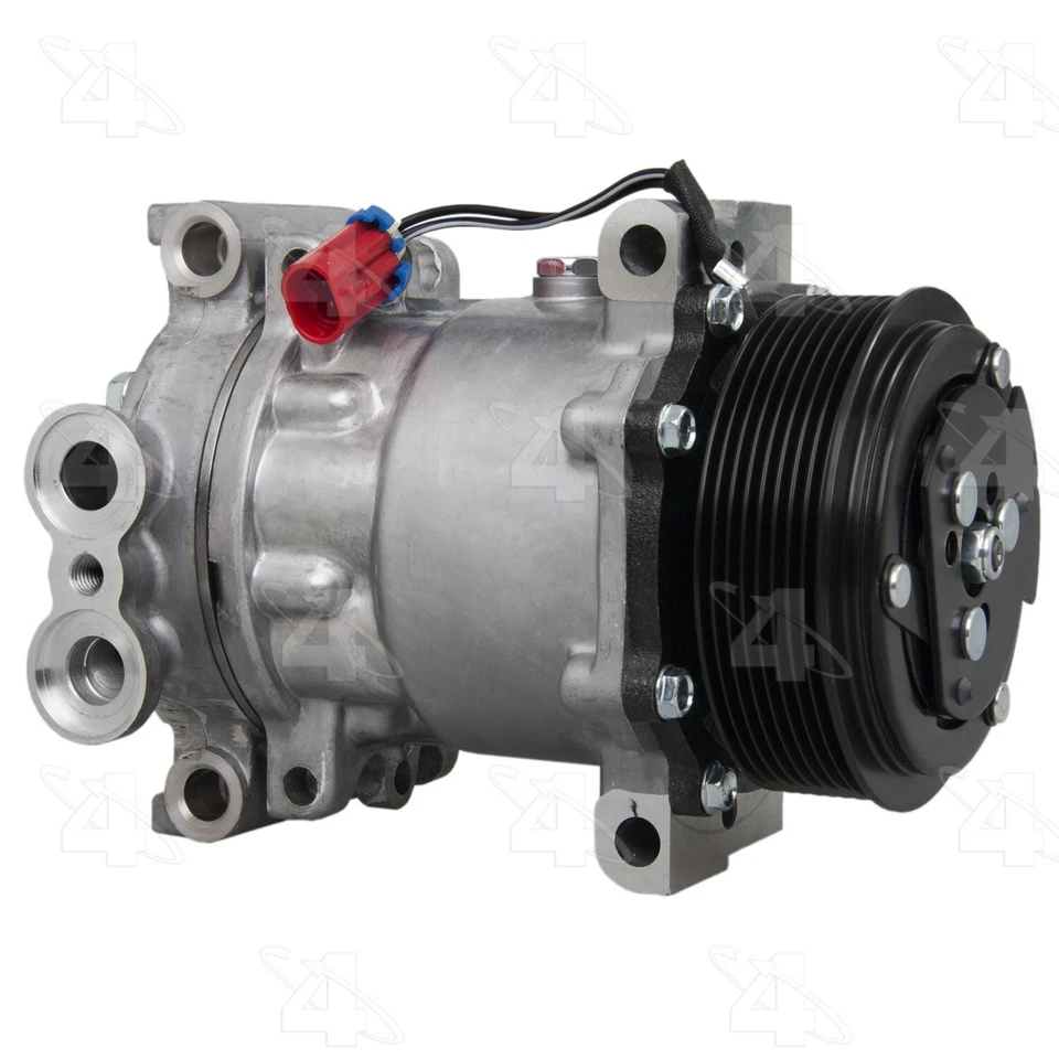 For 2004-2011 Isuzu FVR A/C Compressor 4 Seasons 2005 2006 2007 2008 2009 2010 - Image 3 of 4