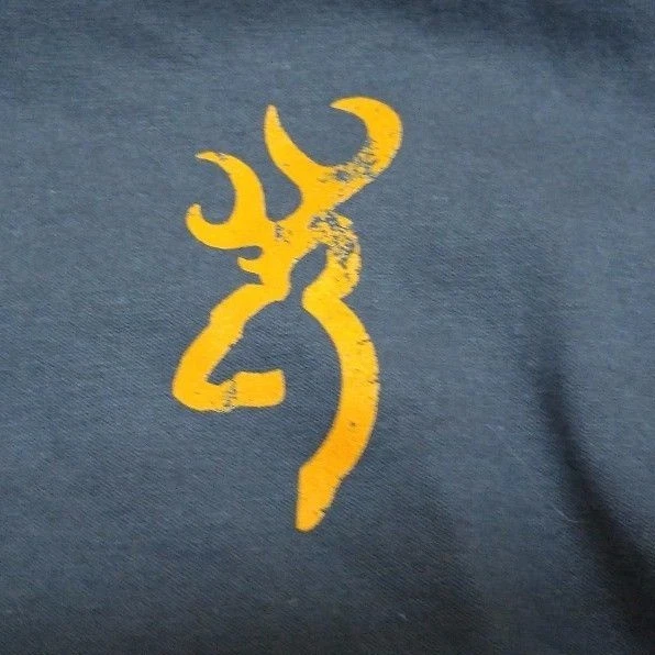 Youth Browning Buckmark L/S T-Shirt Sheds & Camo Charcoal Youth Small 161147 - Image 2 of 4