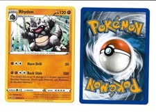 2020 - RHYDON - Pokémon Gaming/Trading Card #98/202 - BASIC / MINT 9