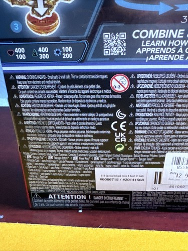 Bakugan Special Attack Trox Figure New In Package - Picture 9 of 9