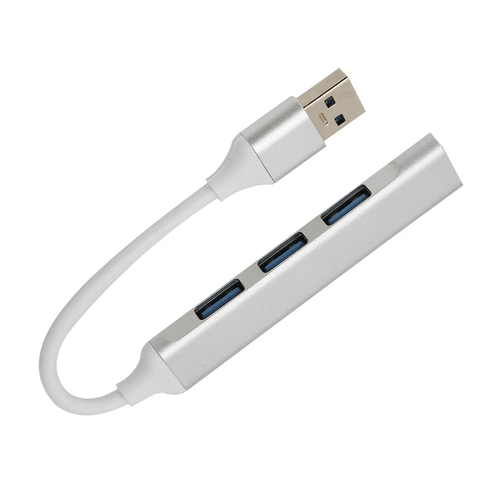 High Speed 4 Port USB Hub Splitter Extension Adapter For Flash Drives Hard D Fit
