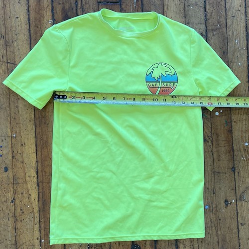 Vintage Gap Kids Surf XL Graphic Swim Short Sleeve Rash Guard - Picture 4 of 7