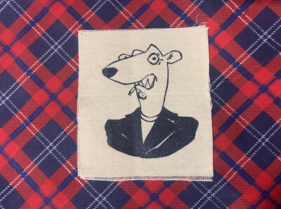 Screeching Weasel DIY Patch- Punk Crust Black Flag Leftover Crack Oi