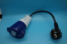 Caravan Motorhome Camper Tent Mains Hook Up European Adaptor Euro Cable Lead