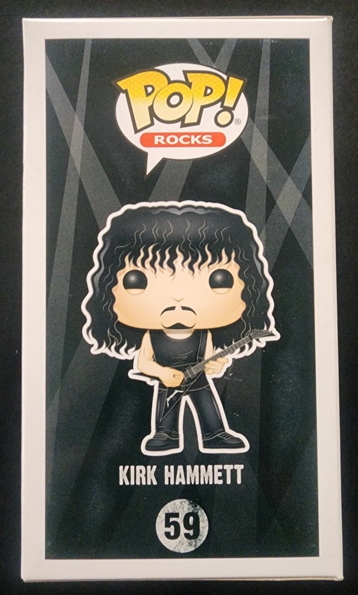 その他 Funko POP! Rocks Kirk Hammett 59 Funko Pop! Rocks #59 Metallica Kirk Hammett 2017 w