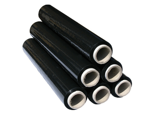 Starke 1,4 kg Rolle 500 mm Schrumpffolie Palette Paket Stretchfolie Folie klar schwarz - Bild 2 von 5