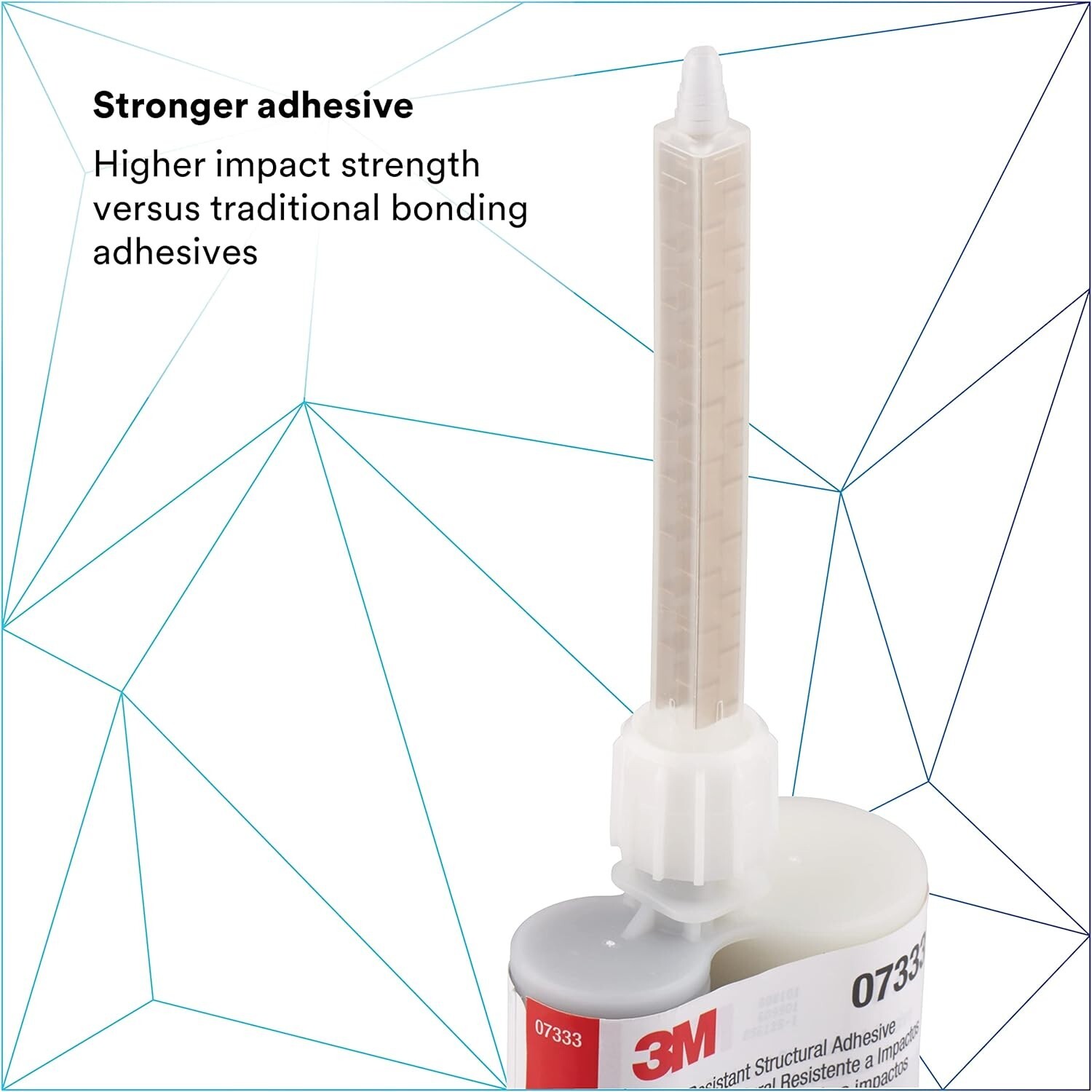 Impact Resistant Structural Adhesive, 07333, TwoPart Epoxy, True