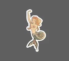 New School Mermaid Sticker Waterproof Tattoo Gift NEW