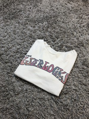 VINTAGE 90s Grateful Dead The Warlocks Single Stitch Tee Shirt Size Medium Cut