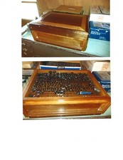 Set of 325 numbered McMillen Leather Stamps
