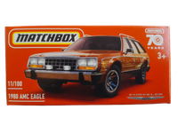 Matchbox Power Grabs 1980 Amc Eagle Mbx 1:64 Scale 3 Inch Toy Car