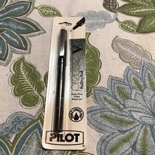 Pilot Rollerball Pen, Nonrefillable, 0.5mm, Black Barrel/Ink Extra Fine New VTG