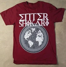 Enter Shikari This World Is Ours Red Short Sleeve  Size S-5XL Shirt  AM164