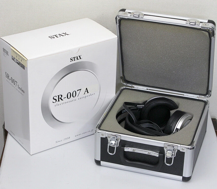 STAX SR-007A Condenser Type Ear Speaker Silver NEW from Japan | eBay