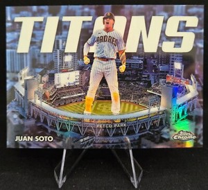 2023 Topps Chrome Titans #CT6 Juan Soto! Padres