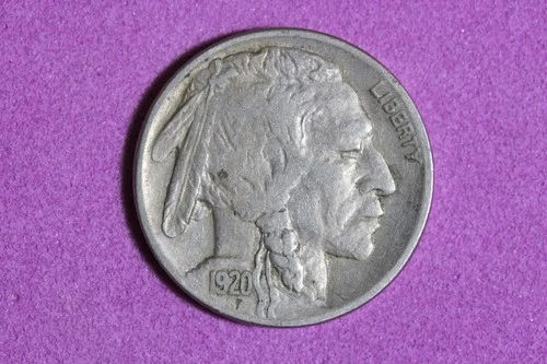 Estate Find 1920 Buffalo Nickel!!  #K59696