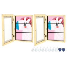 Art Frame 8.5x11 Front Opening Frames for Wall 3D Picture, 2 Pcs, Gold