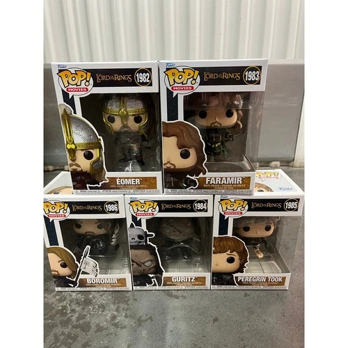Funko Pop Lord of the Rings Eomer Faramir Boromir Guritz