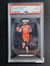 2017-18 Panini Prizm LeBron James #191 PSA 10 | Slab Issue Right Bottom