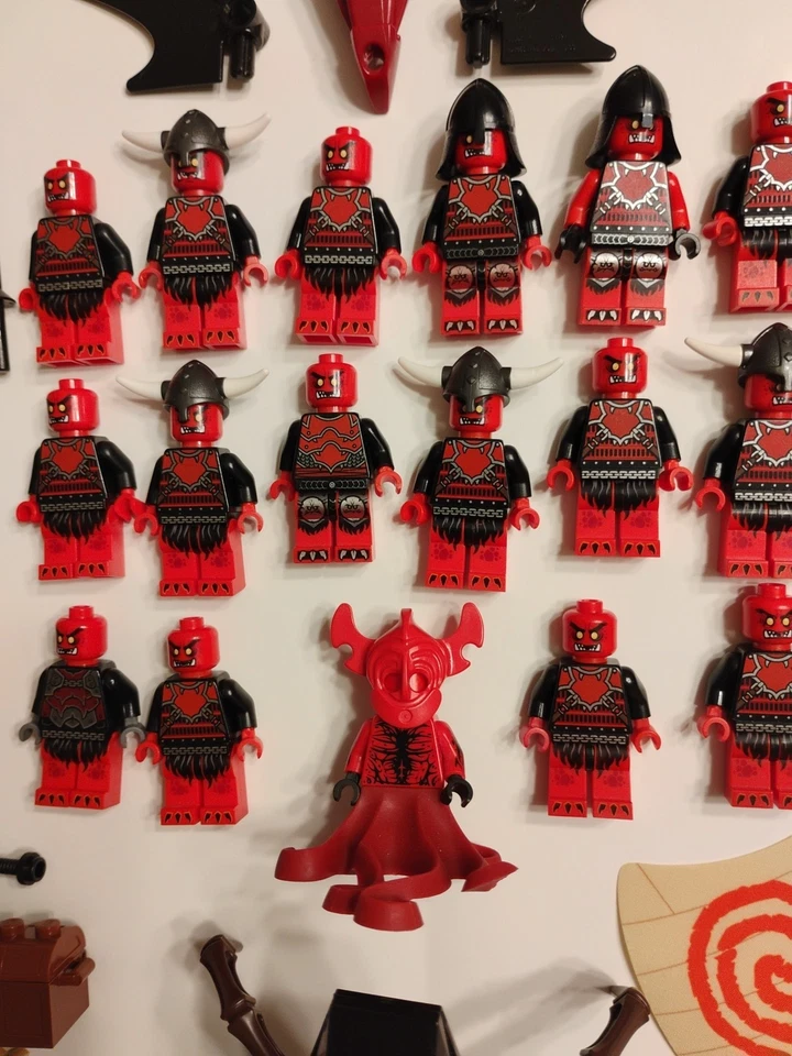 Lego Castle Fantasy Era Troll Orc Goblin Minifigure Lot Dungeons Dragons Battle - Image 2 of 4