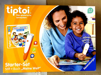 RAVENSBURGER Spiel tiptoi  Starter-Set: Stift und Bilderbuch Meine Welt