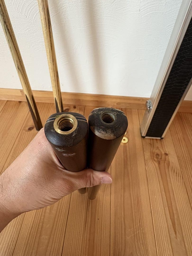 カルティエ スヌーカー キュー 2本 キューケース付 ビリヤード Cartier Two Cartier snooker cues with cue case Billiards Cartier | eBay