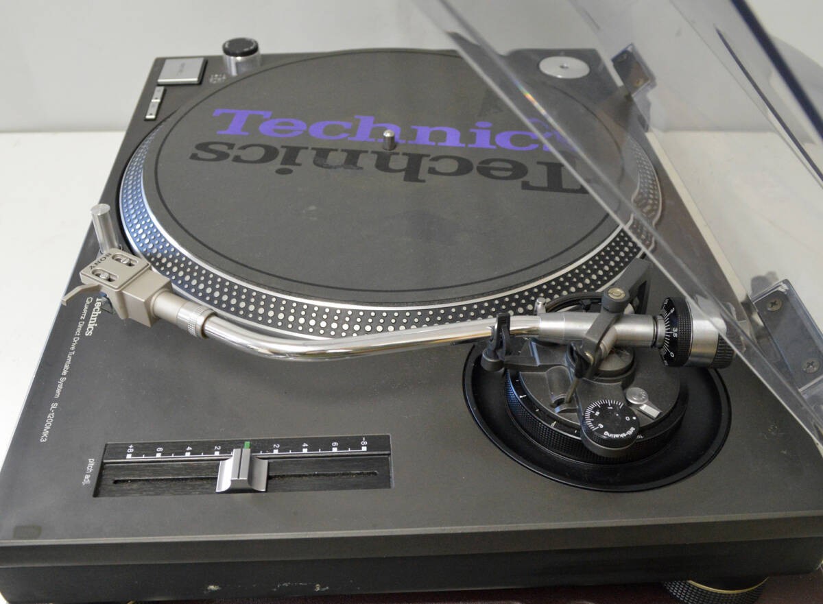 Technics SL-1200 MK3 Ortofon Night Club針付属 動作ok中古