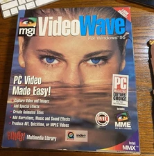 MGI VideoWave PC CD edit digital video home movie recording editor effect Sealed
