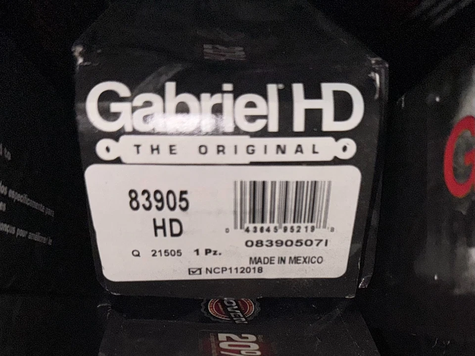 83905 Gabriel Fleetline HD Cab Shock Volvo Mack - 22662230, 22662235, 22662237 - Image 2 of 2