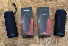TWO 2  Monster S620 60W Portable Bluetooth Speakers IPX8 new in box  STEREO