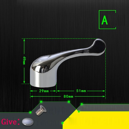 Replacement Tap Kitchen/Bathroom Single Lever Mixer Tap Handle Various Ssizes - Picture 6 of 25