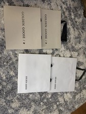 4 Golden Goose Shopping Bags