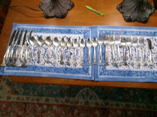 Romance of the sea by Wallace sterling silver flatware 24pc